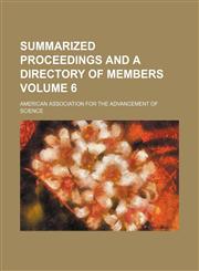 Summarized proceedings and a directory of members Volume 6,1236590260,9781236590268