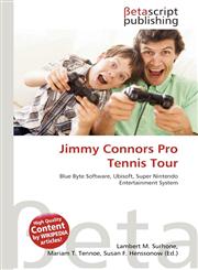 Jimmy Connors Pro Tennis Tour,6134443719,9786134443715