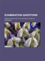 Examination questions,1150143932,9781150143939