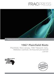 1967 Plainfield Riots,6138121155,9786138121152