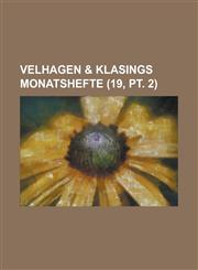 Velhagen & Klasings Monatshefte (19, PT. 2 ),1153480840,9781153480840