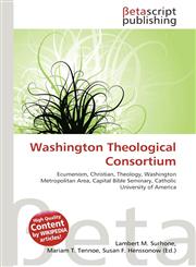 Washington Theological Consortium,6134452297,9786134452298