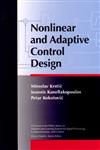 Nonlinear and Adaptive Control Design,0471127329,9780471127321