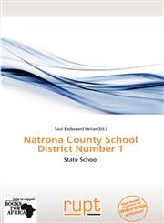Natrona County School District Number 1,613856863X,9786138568636
