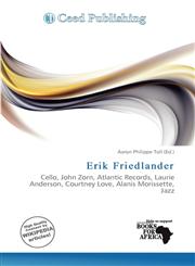 Erik Friedlander,6200726892,9786200726896