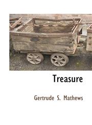 Treasure,1117512878,9781117512877