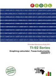 TI-92 Series,6200750254,9786200750259