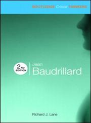 Jean Baudrillard,0415474485,9780415474481