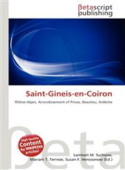 Saint-Gineis-en-Coiron,6132038744,9786132038746