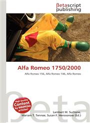 Alfa Romeo 1750/2000,6134736309,9786134736305