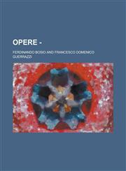Opere -,115349325X,9781153493253