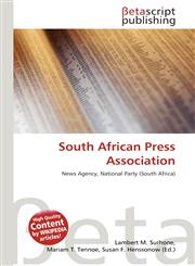 South African Press Association,6134836222,9786134836227