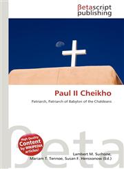 Paul II Cheikho,6134791512,9786134791519