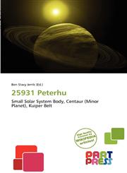 25931 Peterhu,613854871X,9786138548713