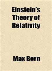 Einstein's Theory of Relativity,1153376768,9781153376761