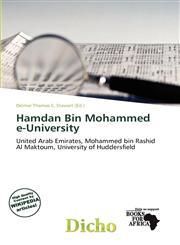 Hamdan Bin Mohammed e-University,6139989825,9786139989829