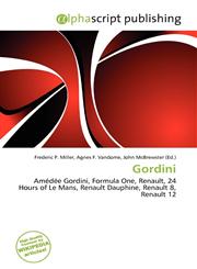 Gordini,6136617676,9786136617671
