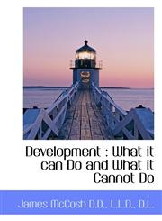 Development What it can Do and What it Cannot Do,1115685740,9781115685740