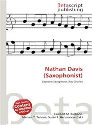 Nathan Davis (Saxophonist),6135369830,9786135369830