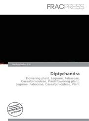 Diptychandra,6136764016,9786136764016