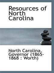 Resources of North Carolina,1110968965,9781110968961