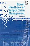 Gower Handbook of Supply Chain Management 5th Edition,0566085119,9780566085116