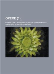 Opere (1 ),1234440636,9781234440633