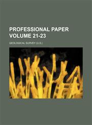 Professional paper Volume 21-23,1235940586,9781235940583