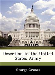 Desertion in the United States Army,1288284071,9781288284078