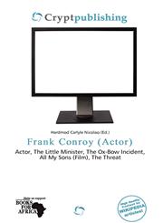 Frank Conroy (Actor),6137237087,9786137237083