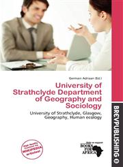 University of Strathclyde Department of Geography and Sociology,6201428623,9786201428621