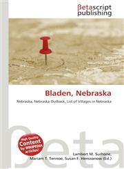 Bladen, Nebraska,6136348055,9786136348056