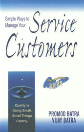 Simple Ways to Manage Your Service Customers Service Management Ideas,8190054791,9788190054799