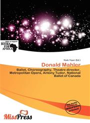 Donald Mahler,6200032726,9786200032720