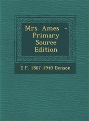 Mrs. Ames  - Primary Source Edition,1293238198,9781293238196