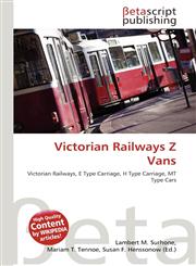 Victorian Railways Z Vans,6133469803,9786133469808