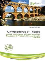 Olympiodorus of Thebes,6200771227,9786200771223