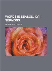 Words in Season, Xvii Sermons,1151339288,9781151339287