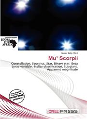 Mu¹ Scorpii,613818288X,9786138182887