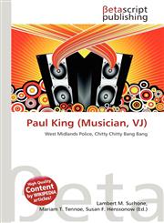 Paul King (Musician, VJ),6134803200,9786134803205