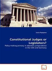 Constitutional Judges or Legislators?,363930389X,9783639303896