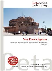 Via Francigena,6133100257,9786133100251
