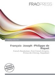 François- Joseph -Philippe de Riquet,6137070840,9786137070840