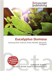 Eucalyptus Dumosa,6135093460,9786135093469