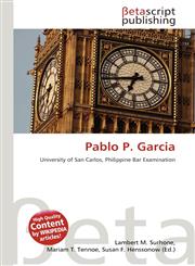 Pablo P. Garcia,6131002843,9786131002847