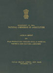 Interim Report of the National Commission on Agriculture on Milk Production through Small and Marginal Farmers and Agricultural Labourers