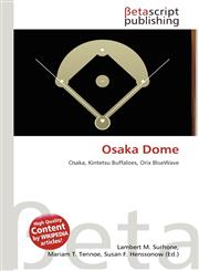 Osaka Dome,613759114X,9786137591147