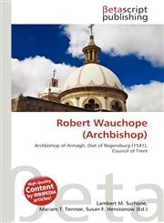 Robert Wauchope (Archbishop),6135187384,9786135187380
