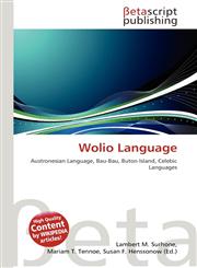 Wolio Language,6132290540,9786132290540