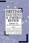 The 2001 General Election,0714653691,9780714653693